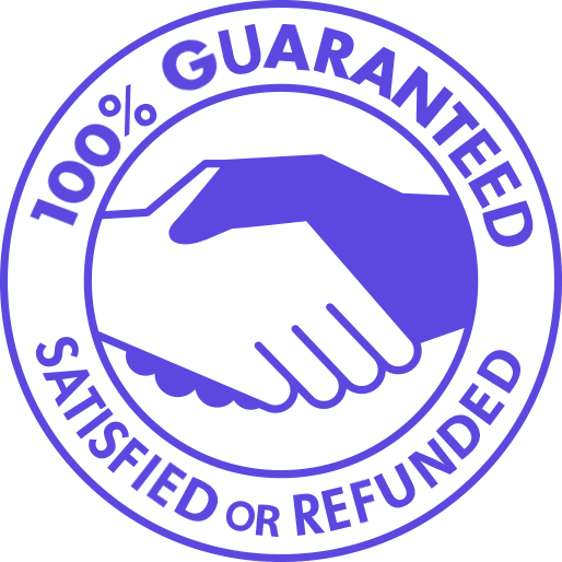 100% guaranted , satisfied or refunded