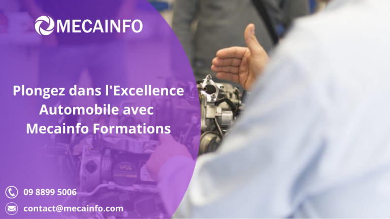 Plongez dans l'Excellence Automobile avec Mecainfo Formations